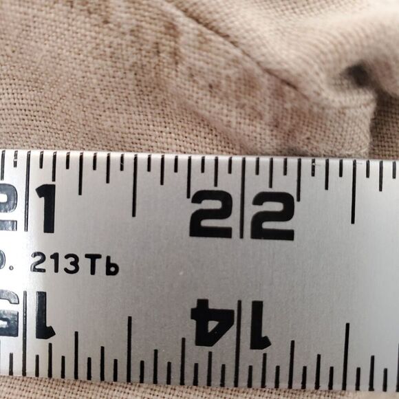 Soft Surroundings Linen Tunic Top Womens Size L Feminine Lagenlook Button Down - Picture 8 of 16